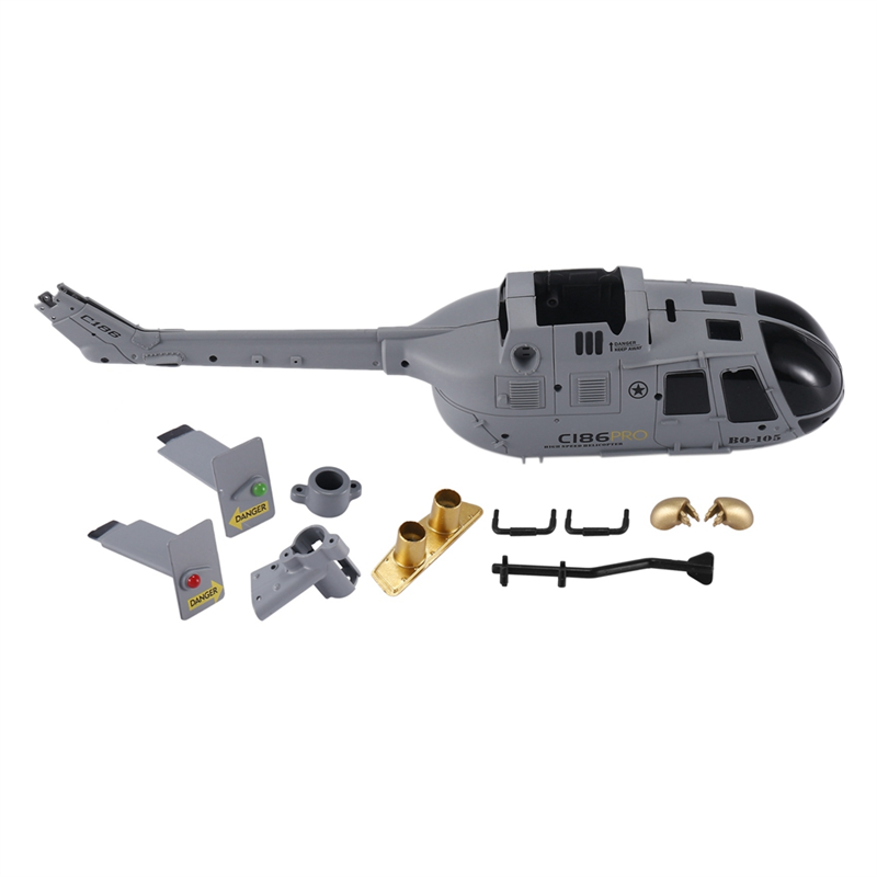 Rc Helicopter Coaxial - C186-C-186 Pro, conjunto de cubierta de