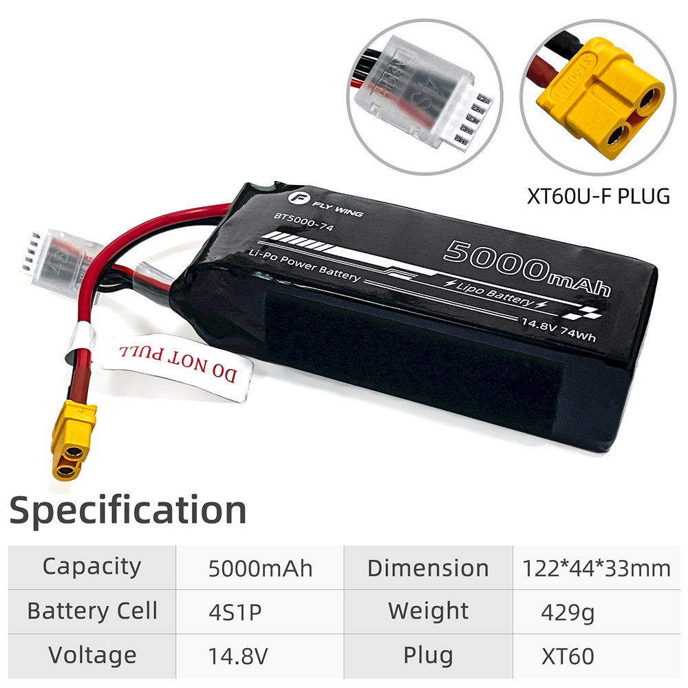Fly Wing-batería Lipo de 4S FW - Rc Helicopter Bag reseña y precio